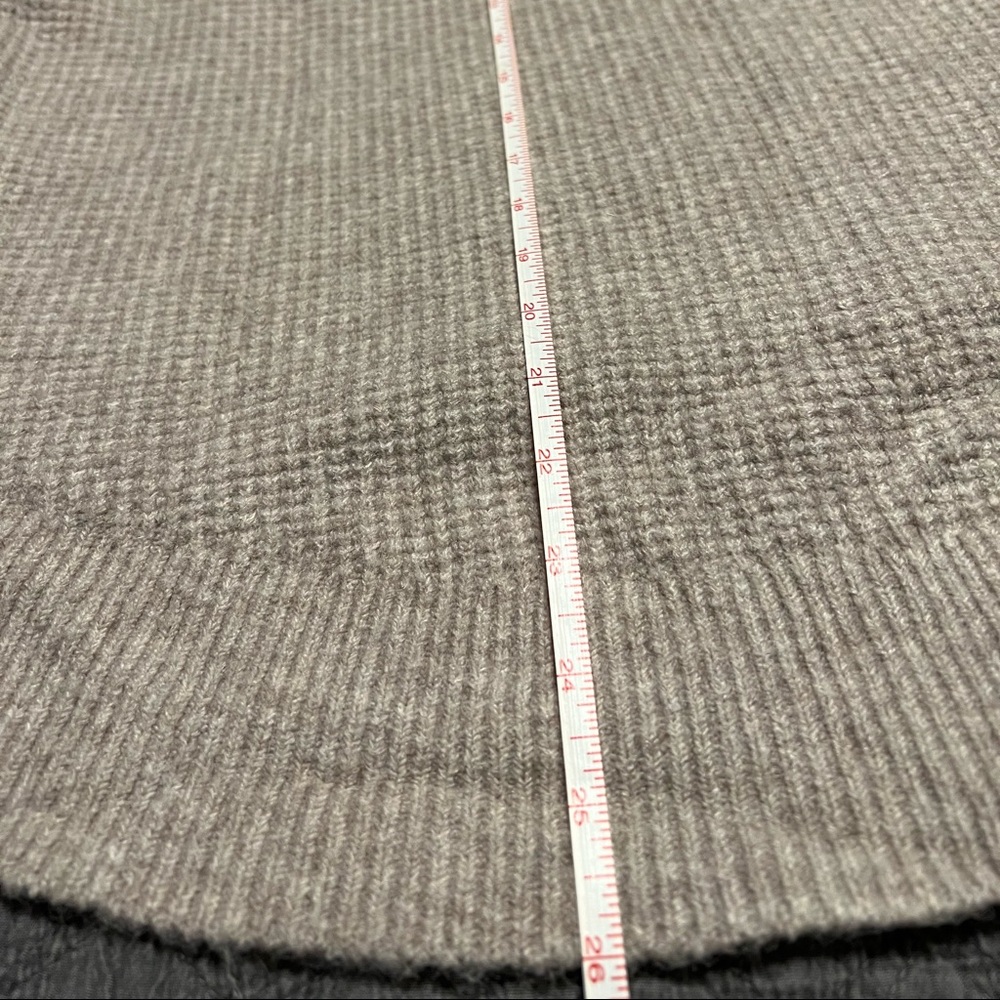 {{ Madewell Waffle Knit Turtle Neck Sweater }} - Picture 8 of 11